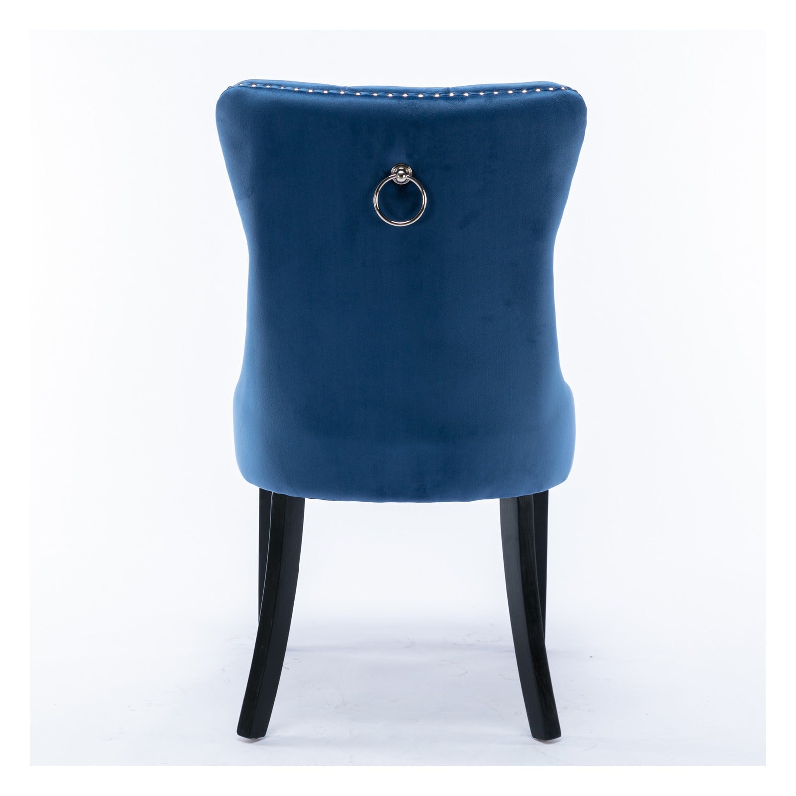 Sumdeal Wood-Leg Velvet Dining Chairs Set of 2 for Warm Dining Rooms - detail 8