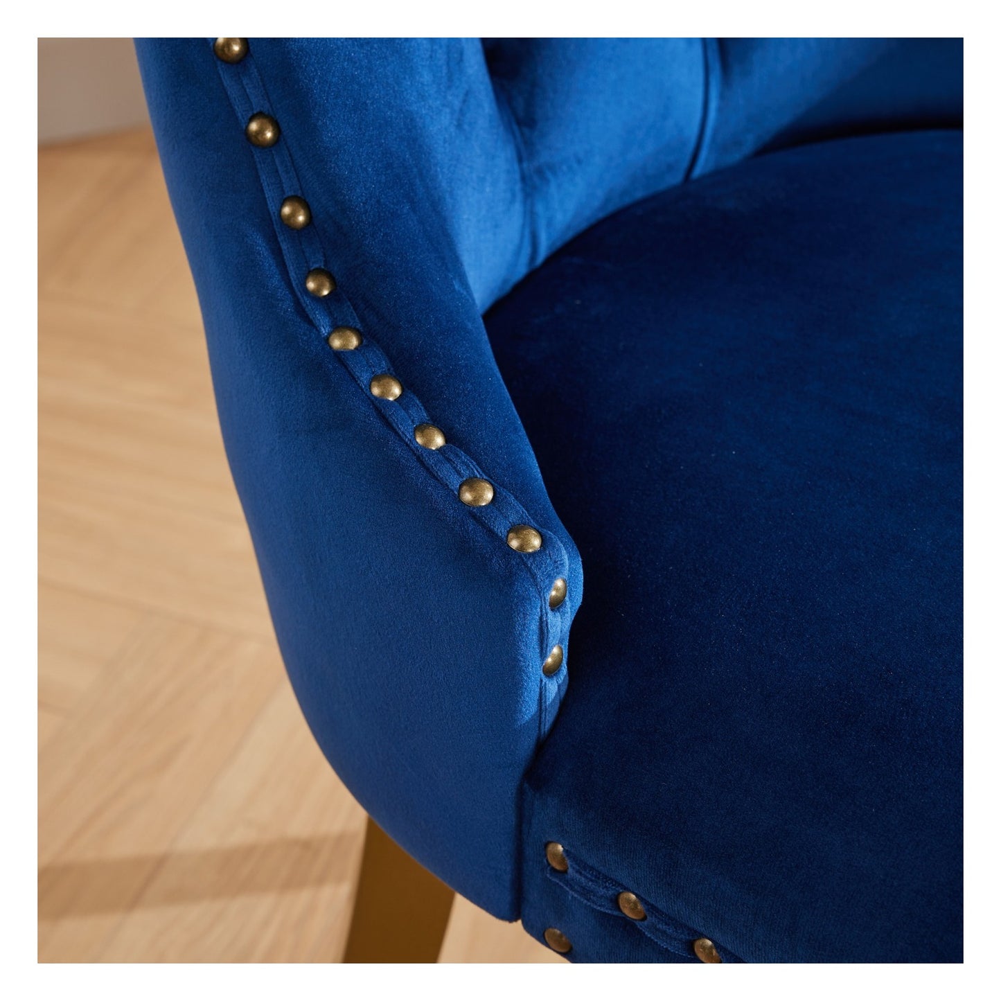Sumdeal Lion Ring Velvet Dining Chairs Set of 2 for Statement Dining Rooms - detail 10