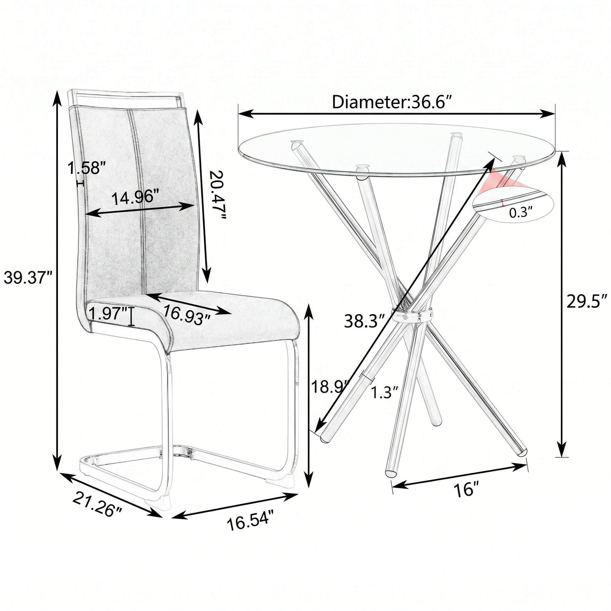 W1151P411358-W1151P269081-5PC | dimension