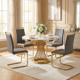 Table*Dark Gray Chairs