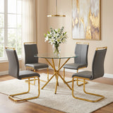 Table*Dark Gray Chairs