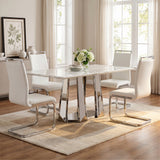 Table*White Chairs