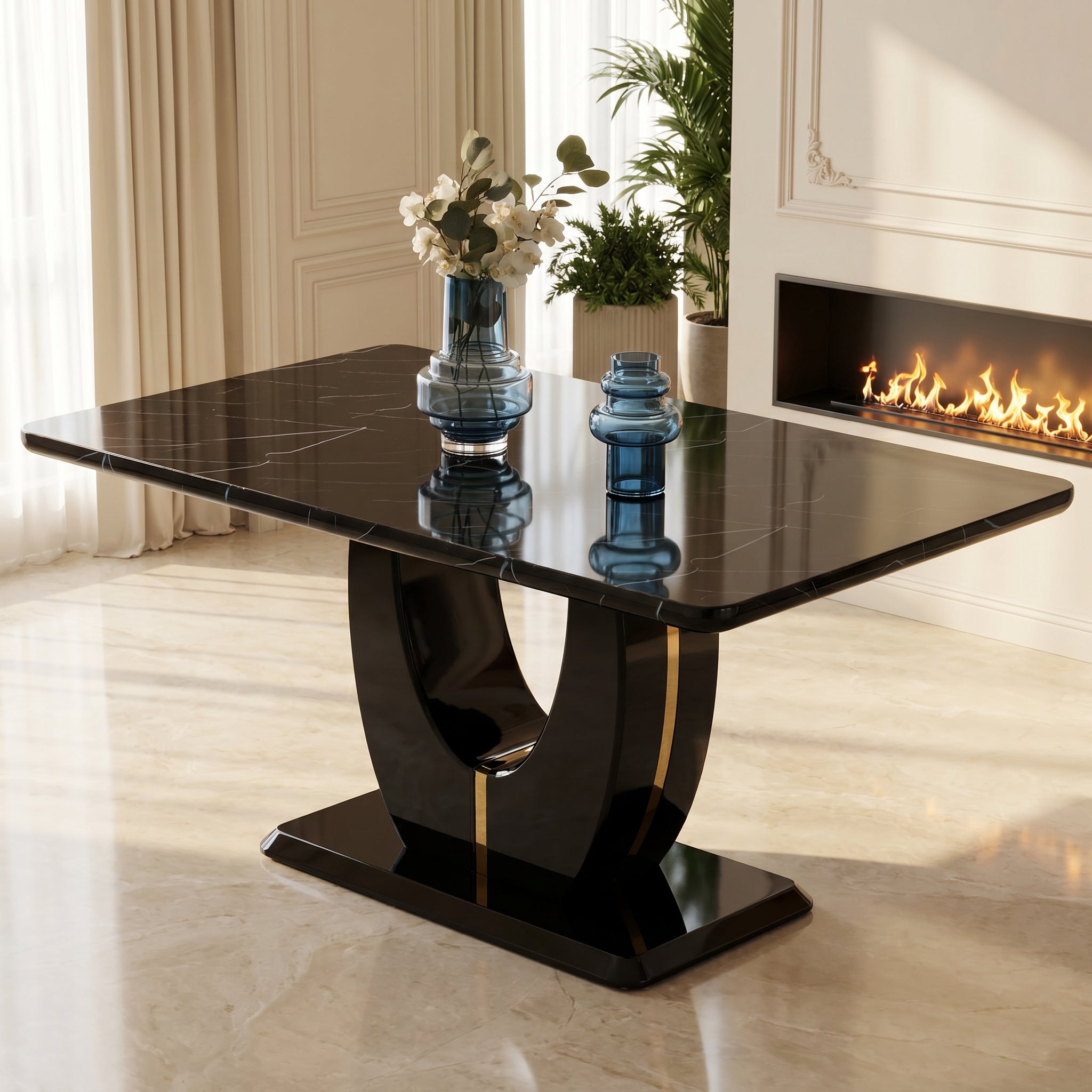 Modern dining table